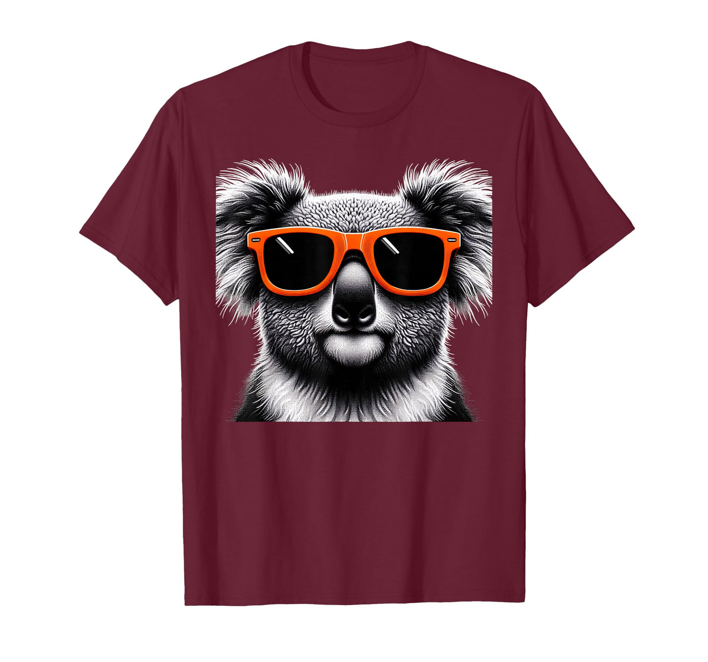 Cool Koala Wearing Sunglasses Graphic Art T-Shirt