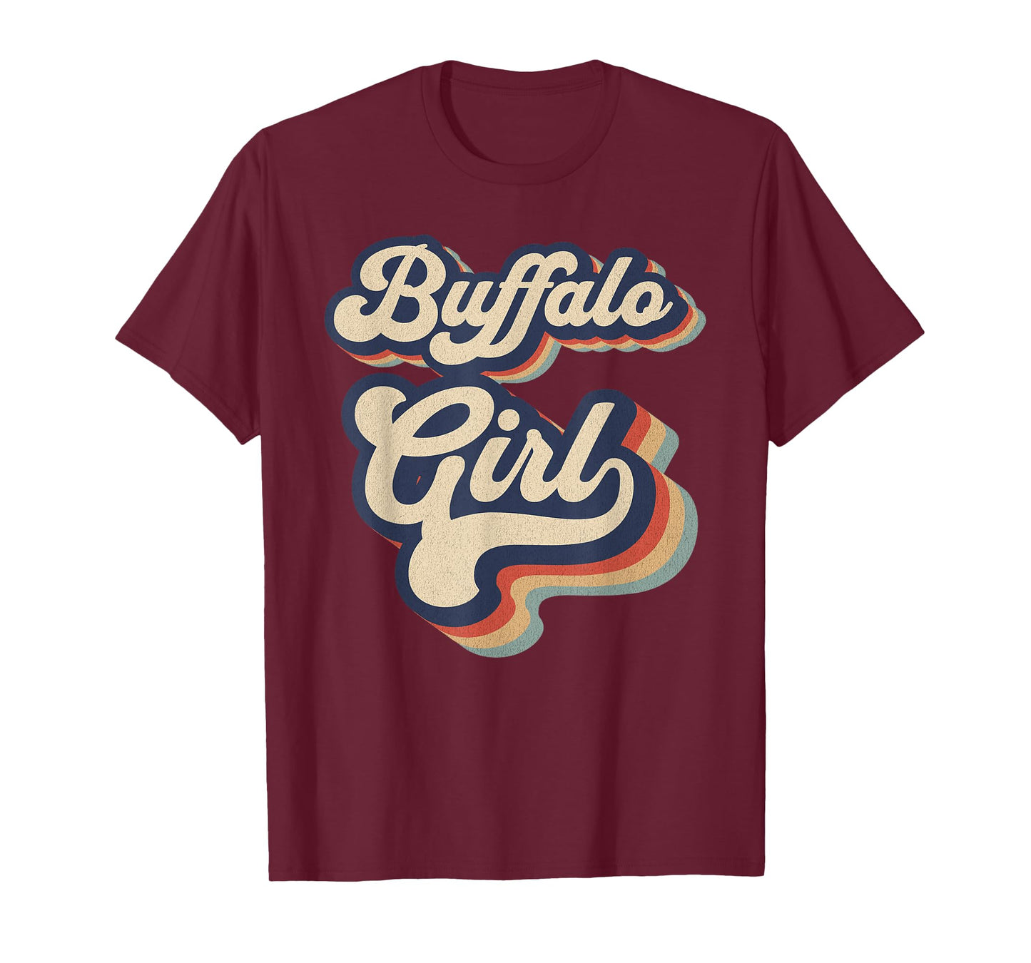 Vintage Design For Girls From Buffalo New York T-Shirt