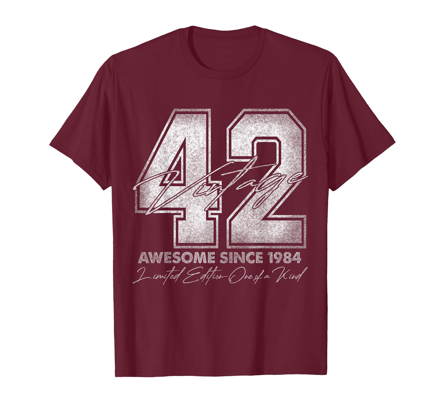 42 Year Old Gifts Vintage 1984 Limited Edition 42nd Birthday T-Shirt