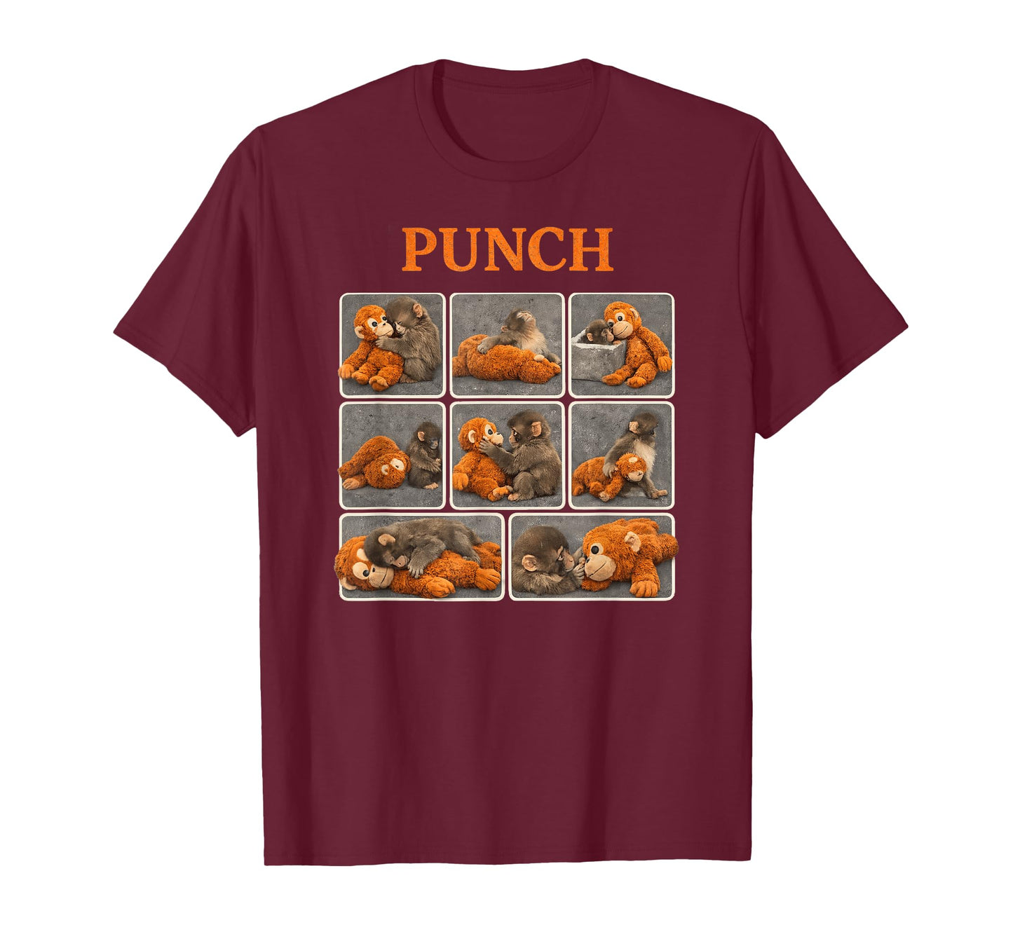 Cute Monkey Punch T-Shirt