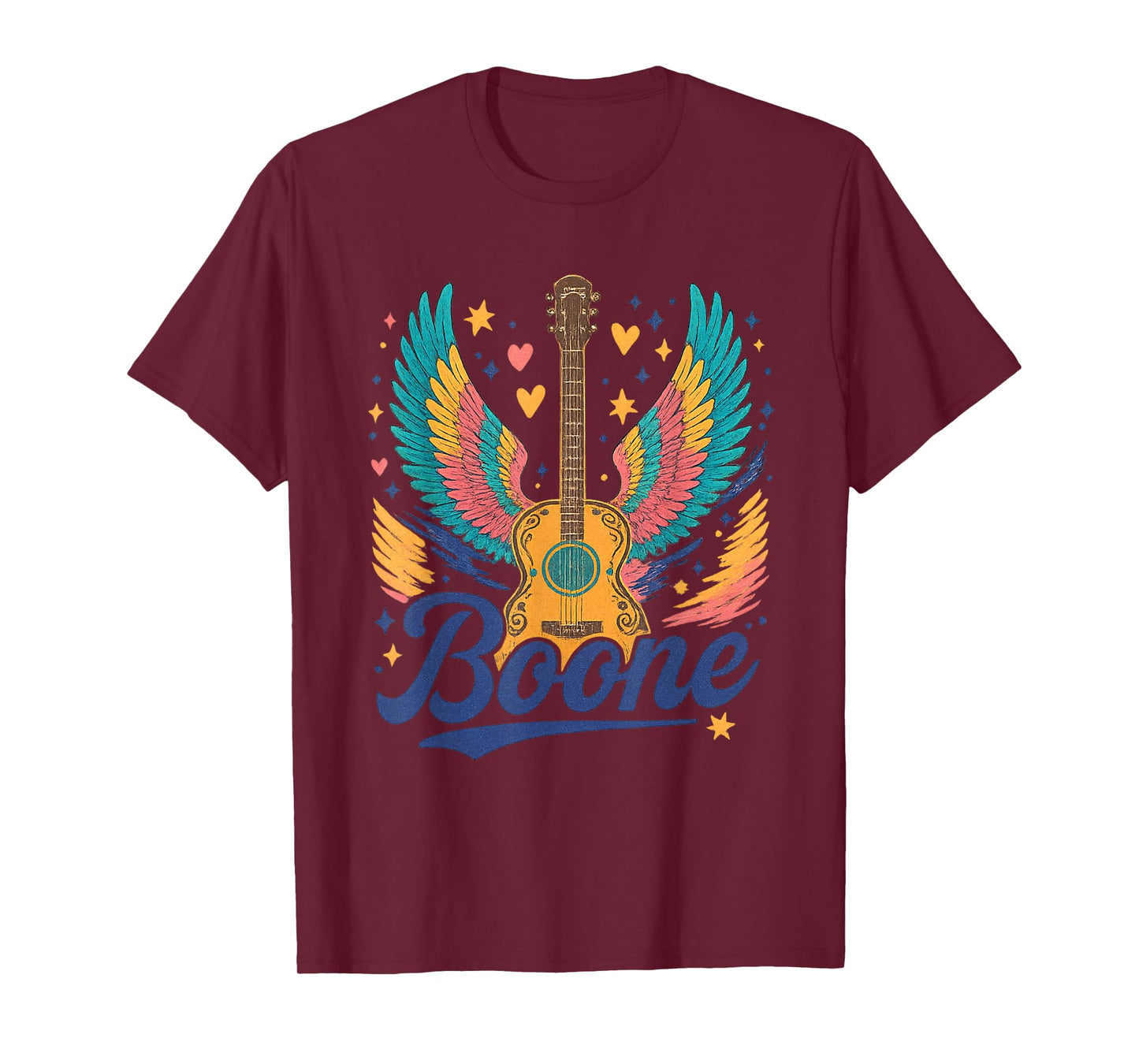 Boone Personalized Name Vintage Retro Girls Woman Man T-Shirt