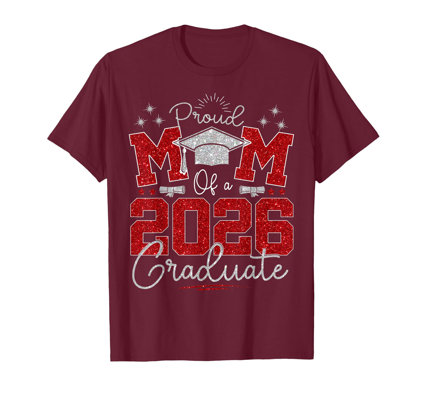 Senior Mom 2026 Graduation Proud mom of a 2026 Graduate T-Shirt