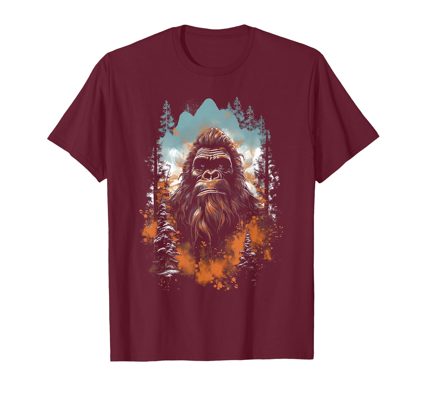 Bigfoot Sasquatch Lovers For Men Women Kids T-Shirt