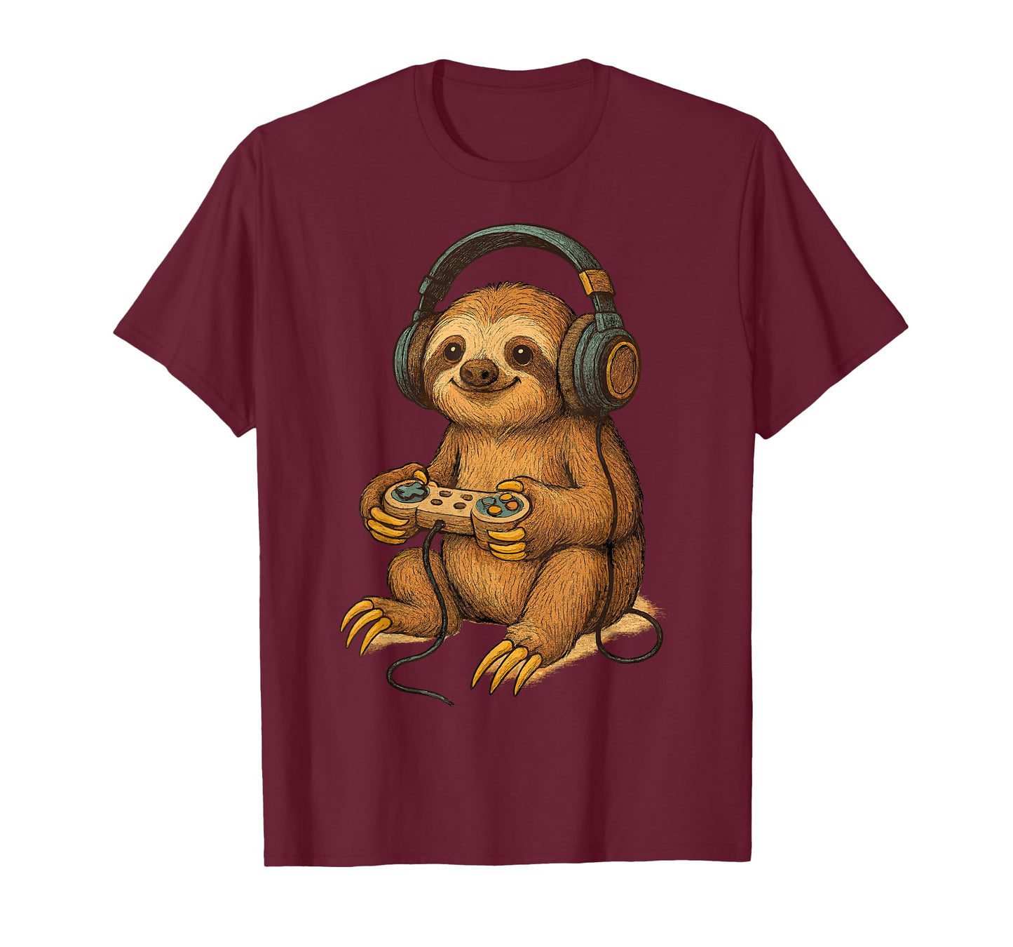 Gamer Sloth T-Shirt