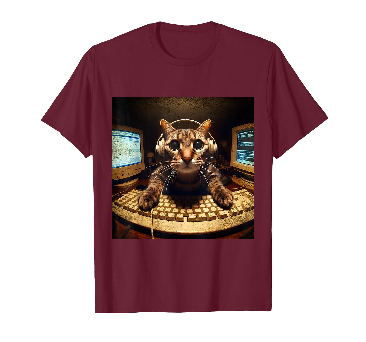 Trust Me I’m A Hacker Funny Cat Meme Quote T-Shirt