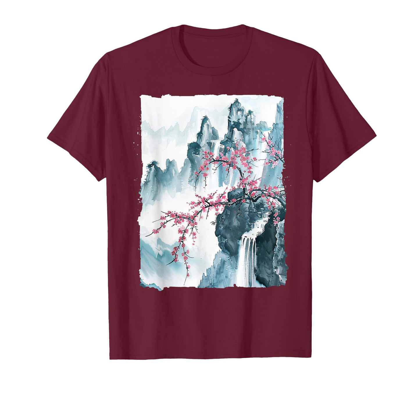 Sakura Spirit: Retro Japanese Cherry Blossom Collection T-Shirt