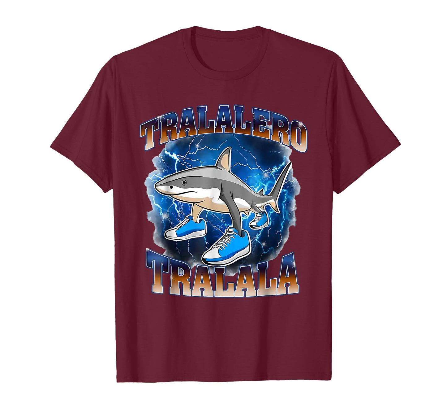 Tralalero Tralala Italian Brainrot Meme T-Shirt