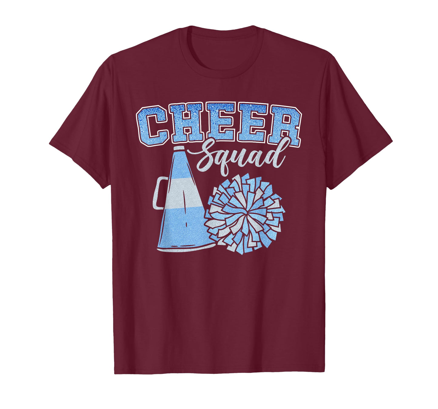 Funny Cheerleader Cheer Squad Cheerleading Carlina Blue Team T-Shirt