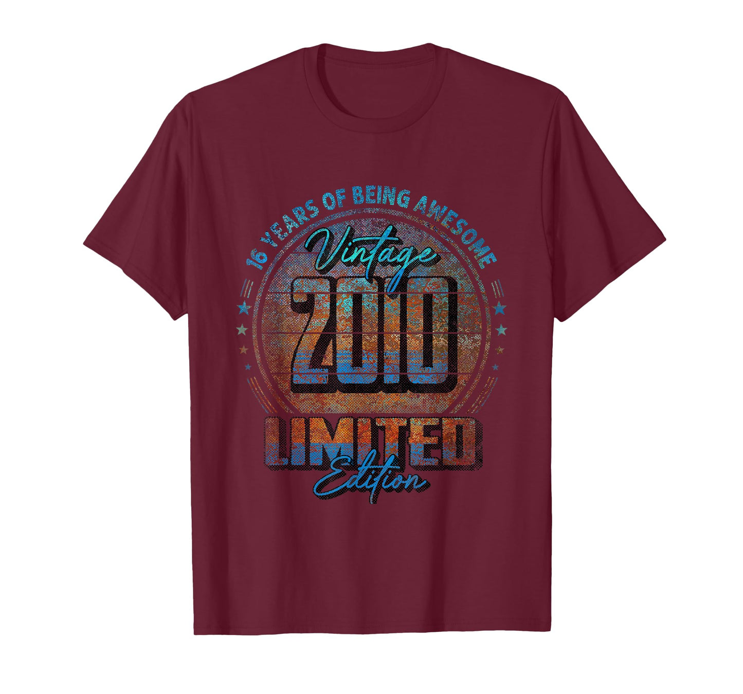 Vintage 2010 Limited Edition Shirt 16 Year Old 16th Birthday T-Shirt