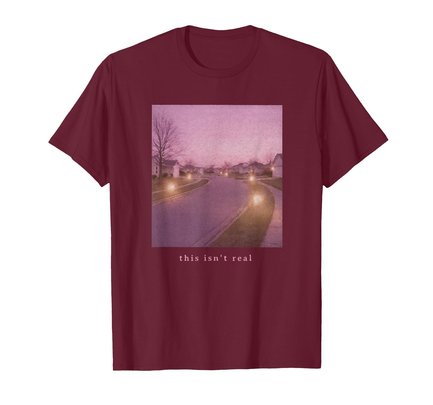 This Isn't Real Nostalgia Liminal Dreamcore Aesthetic Lovers T-Shirt