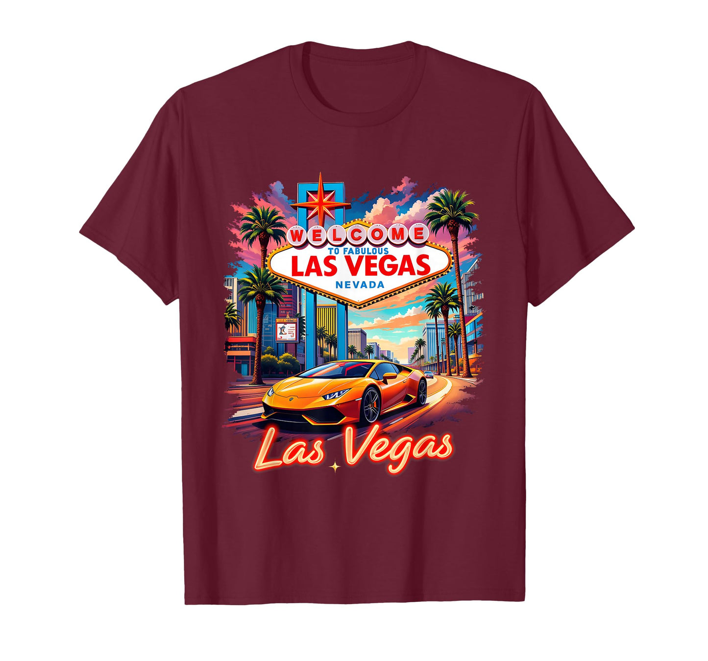 Nevada Las Vegas Souvenir Vacation Trip 2025 T-Shirt