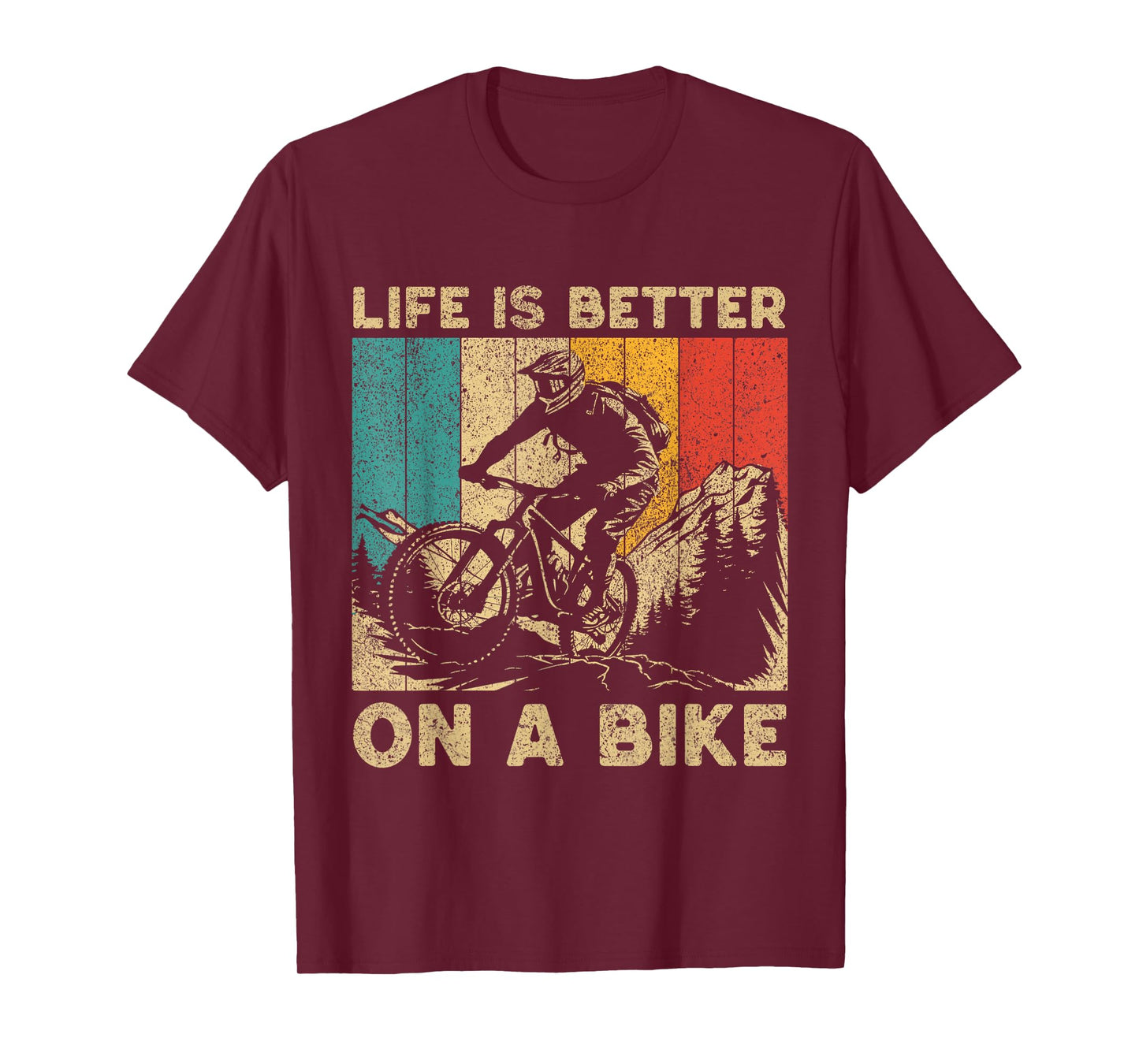 Life Is Better On A Bike Bicycle Riding Cyclist T-Shirt