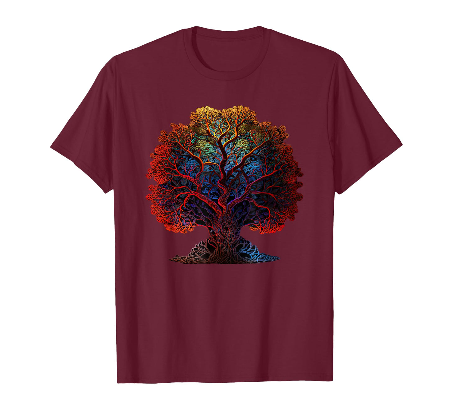 Tree Of Life Yoga Zen Namaste Meditation T-Shirt