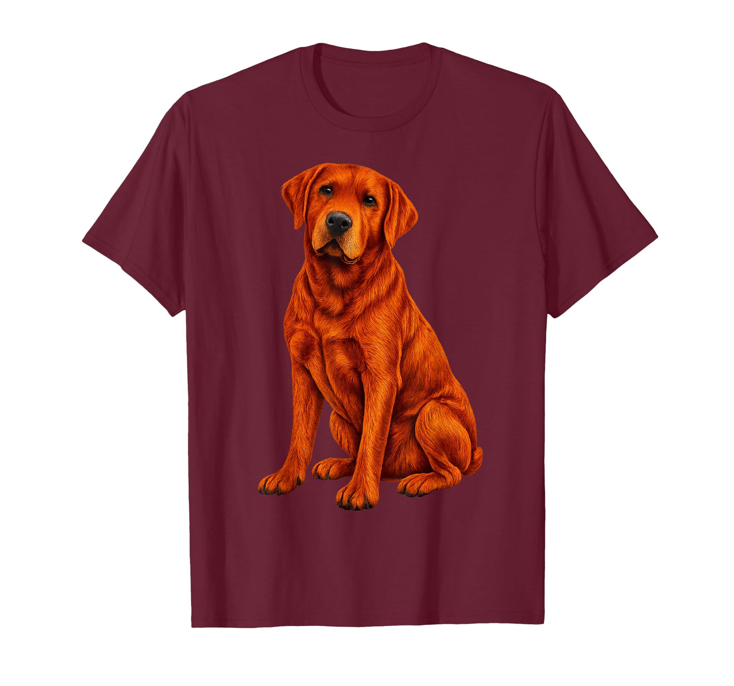 Fox Red Lab Mom and Dad Labrador Retriever Dog T-Shirt