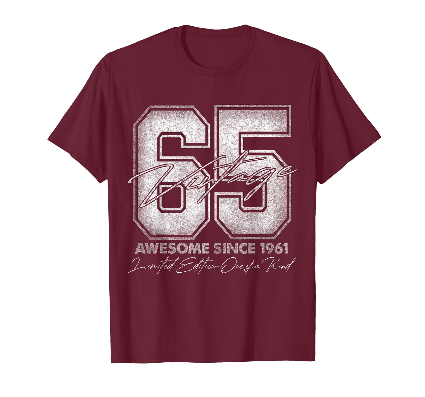 65 Year Old Gifts Vintage 1961 Limited Edition 65th Birthday T-Shirt