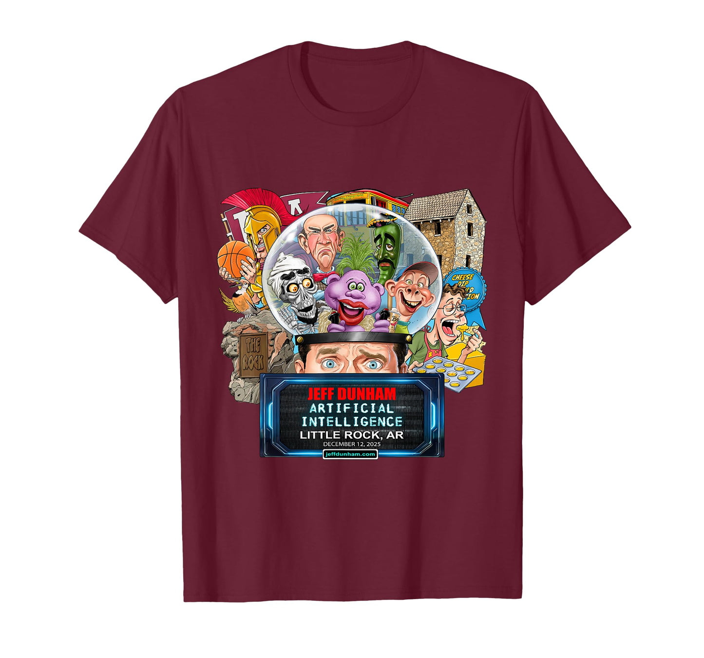 Jeff Dunham Little Rock, AR (2025) T-Shirt