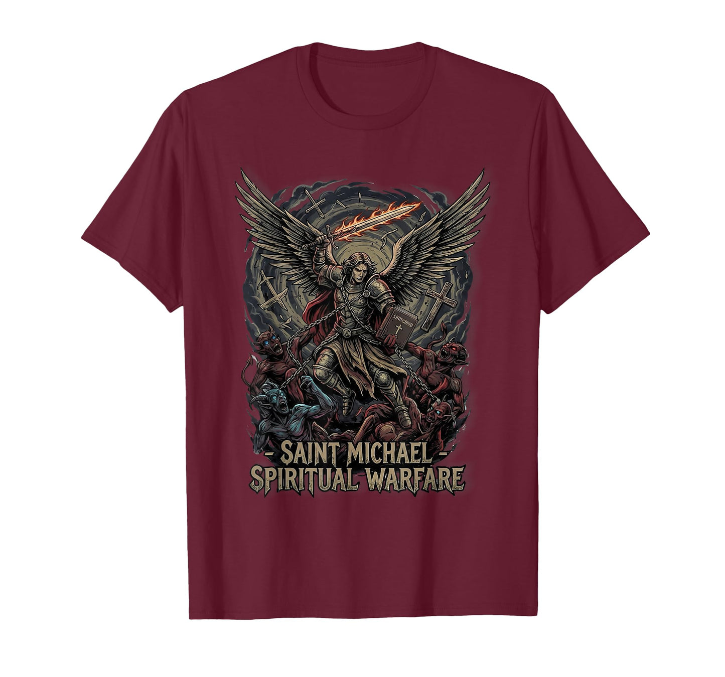 Saint Michael The Archangel Catholic T-Shirt