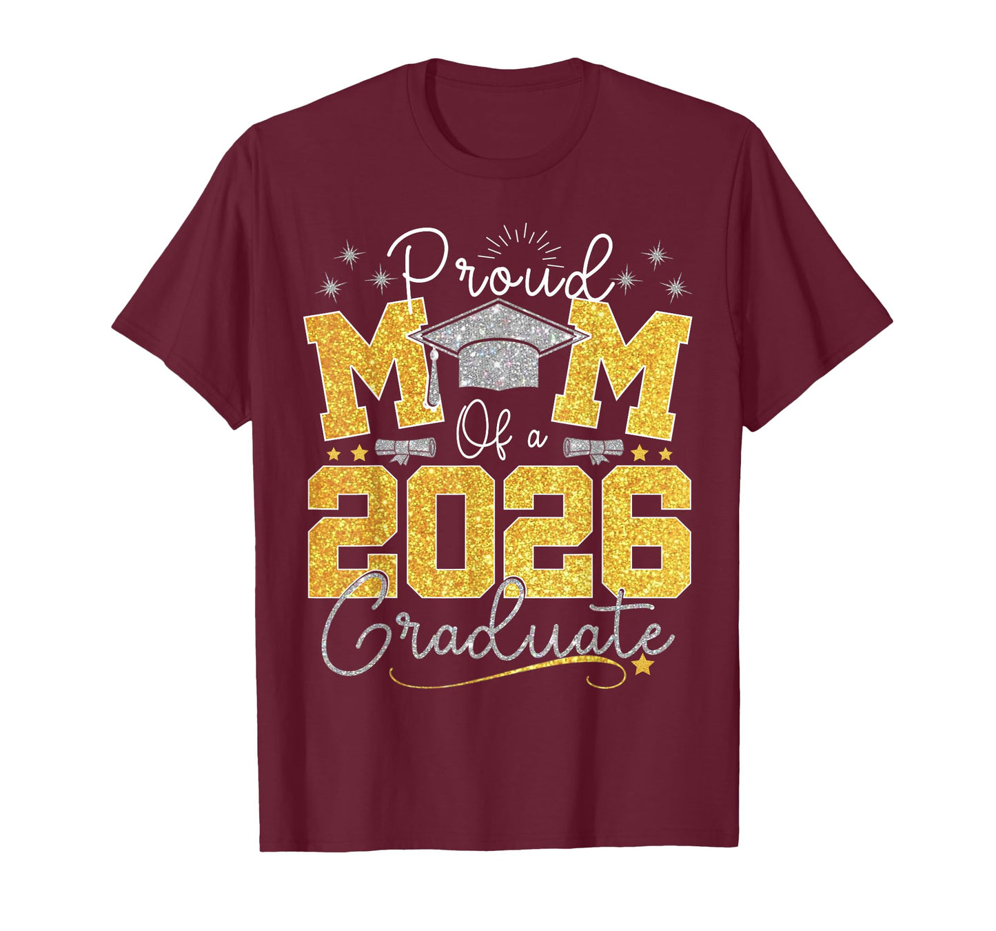 Senior Mom 2026 Graduation Proud mom of a 2026 Graduate T-Shirt