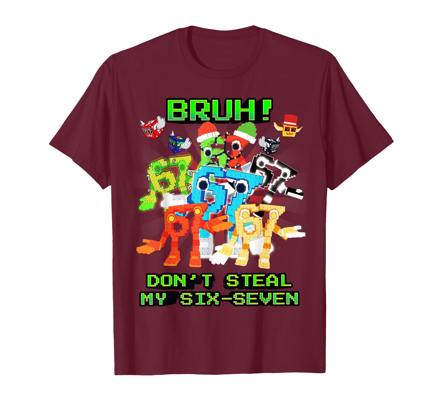 Bruh Don't Steal My 67 Six Seven Brainrot Meme Kids Teens T-Shirt
