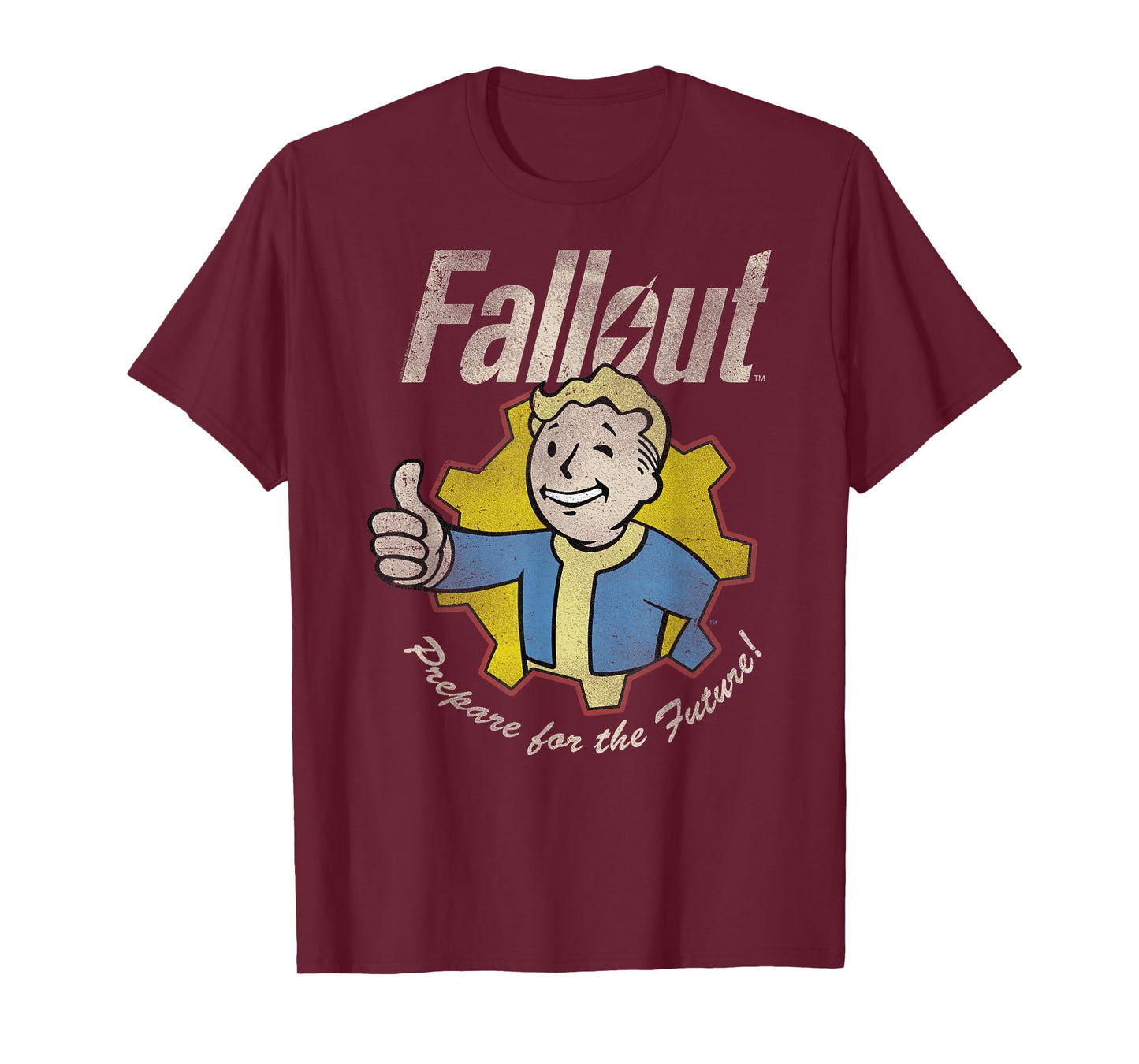 Fallout Video Game Prepare for the Future Vault Boy T-Shirt
