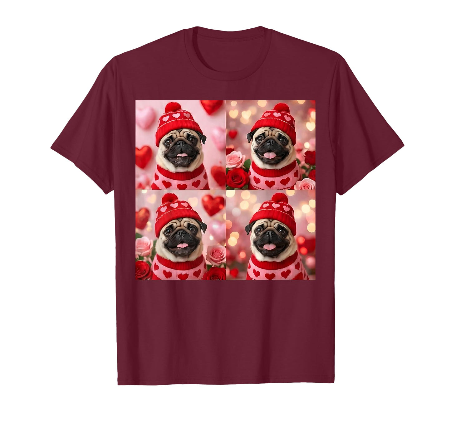 Dog Valentine Photobooth T-Shirt