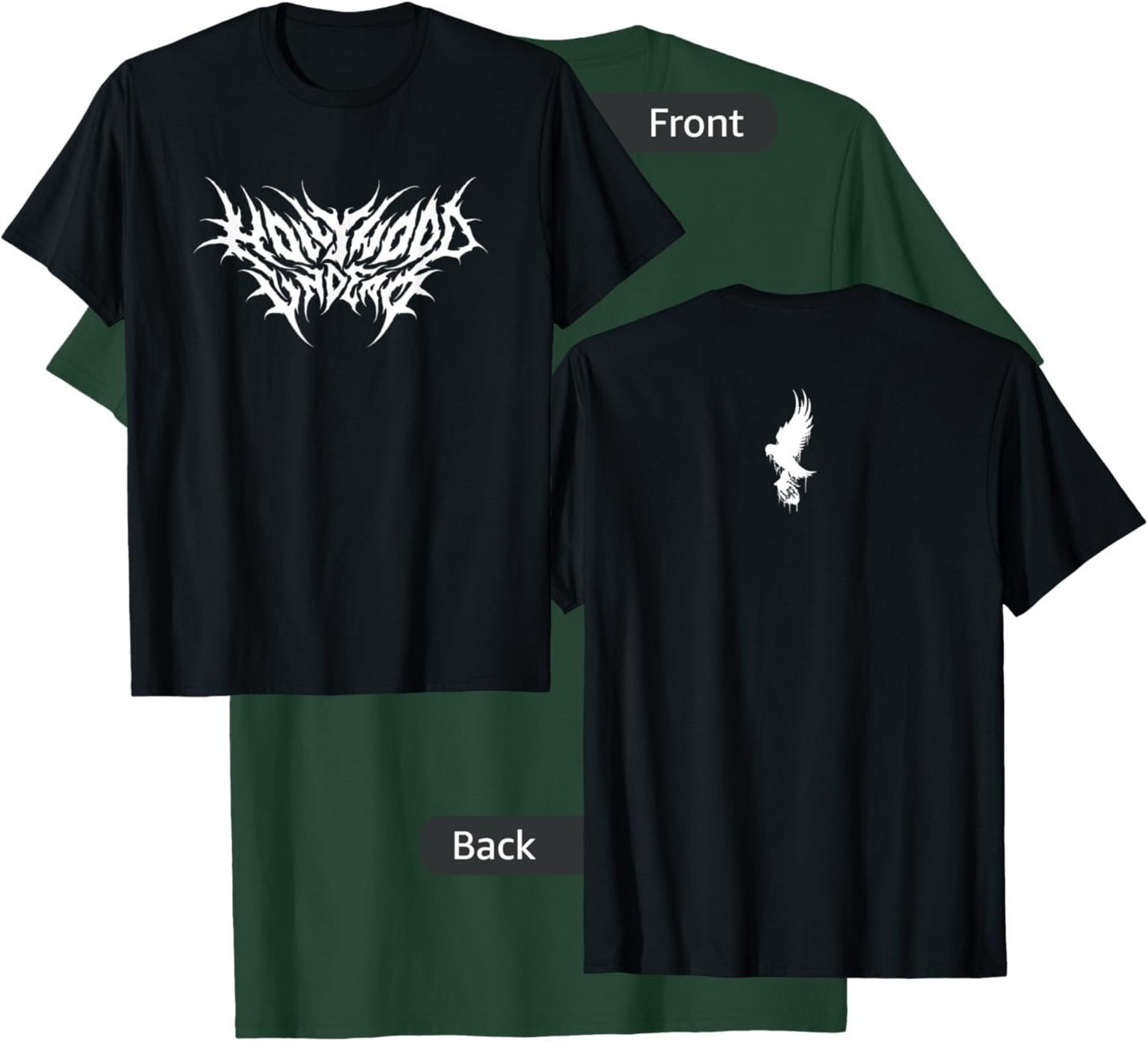 Hollywood Undead - Official Merchandise - Death Metal Dove T-Shirt - T-Shirt | Forest