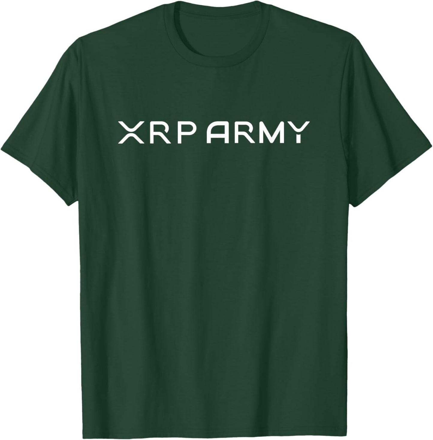 XRP Crypto Gifts & Apparel - Hodl XRP - XRP Army - Black - Small T-Shirt - T-Shirt | Forest