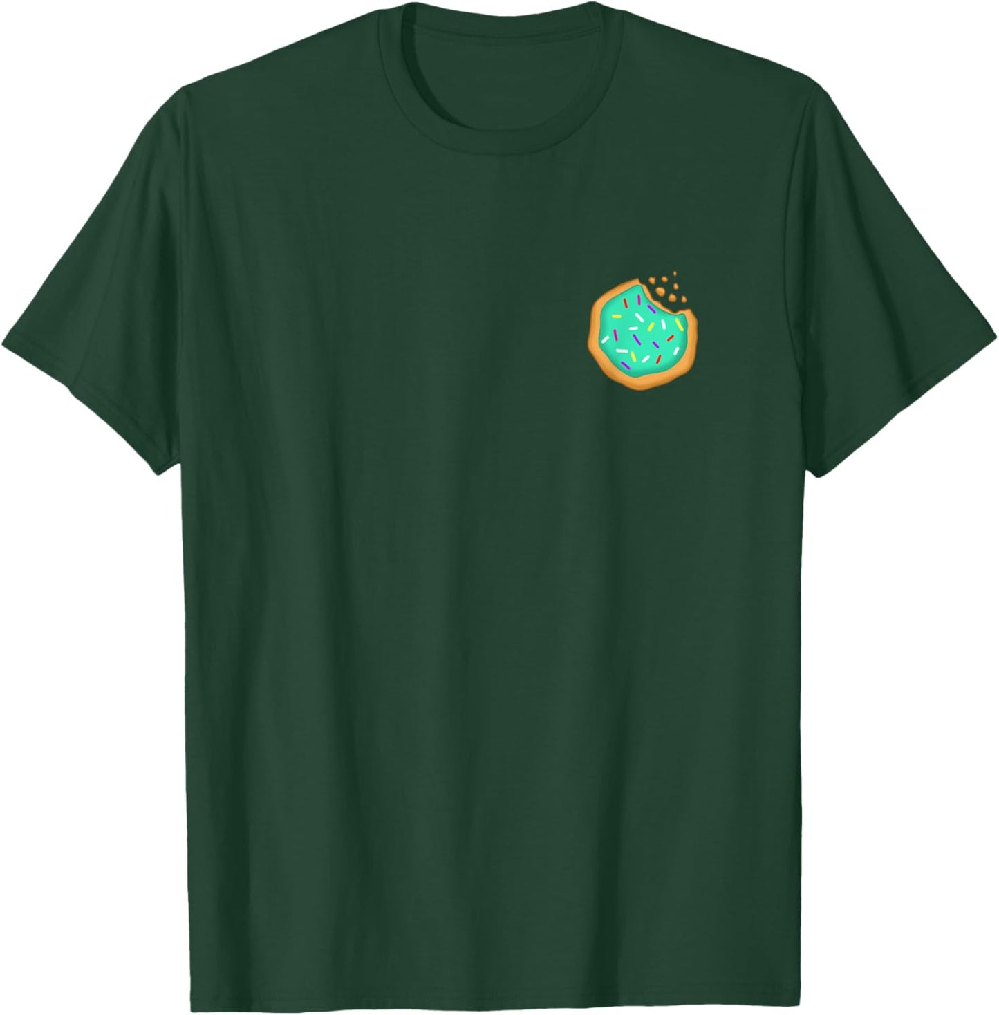 Teal Sugar Cookie on Pocket Scout Cookies Taster Lover Baker T-Shirt - T-Shirt | Forest