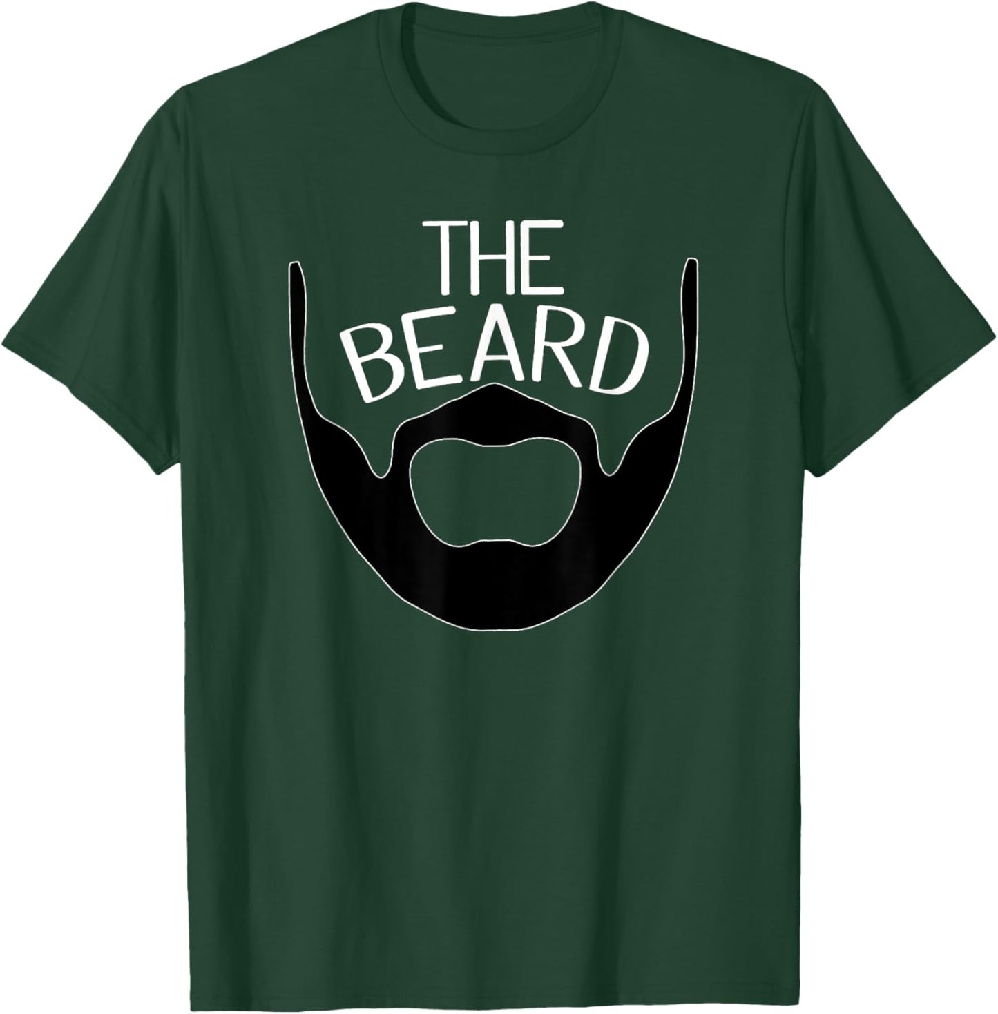 Beauty And The Beard, Matching Couples T-Shirt - T-Shirt | Forest