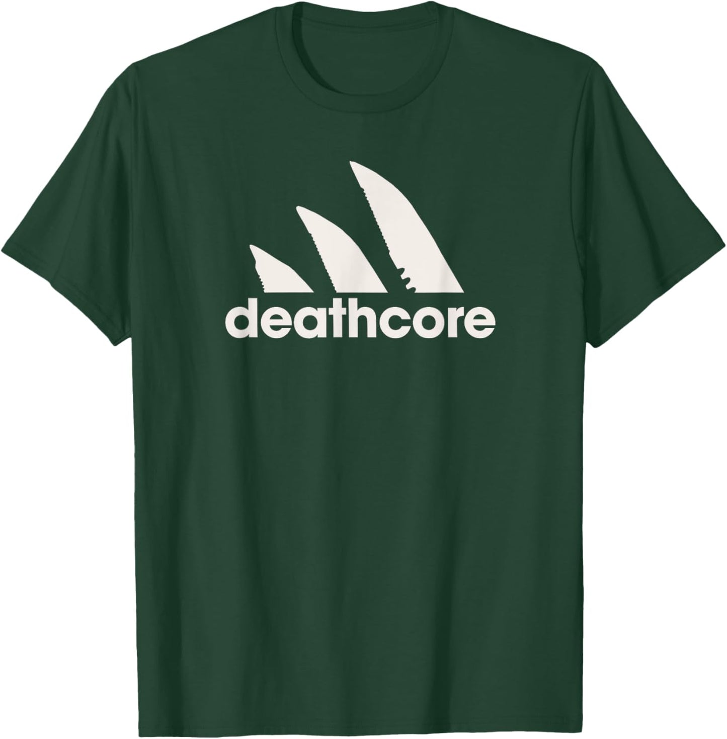 Deathcore Knives Heavy Metal T-Shirt - T-Shirt | Forest