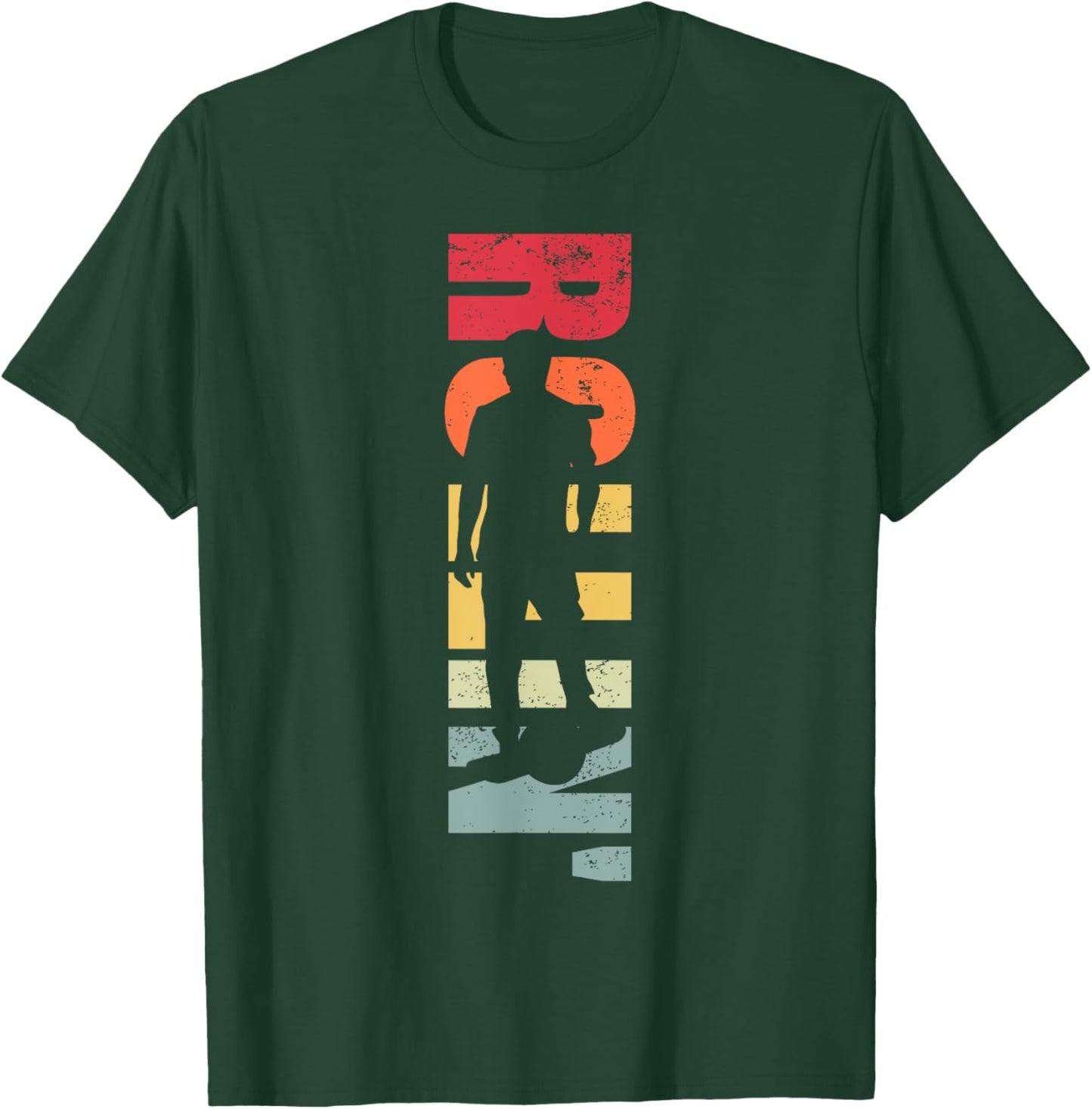 Rollin One Wheel Electric Skateboard Float Women Kid T-Shirt - T-Shirt | Forest
