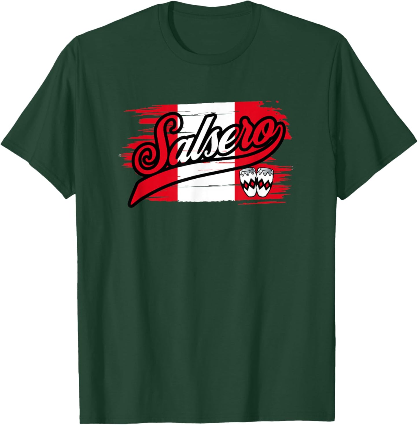 Salsa Dancer Salsero Peru Salsero Salsa Peruana T-Shirt - T-Shirt | Forest