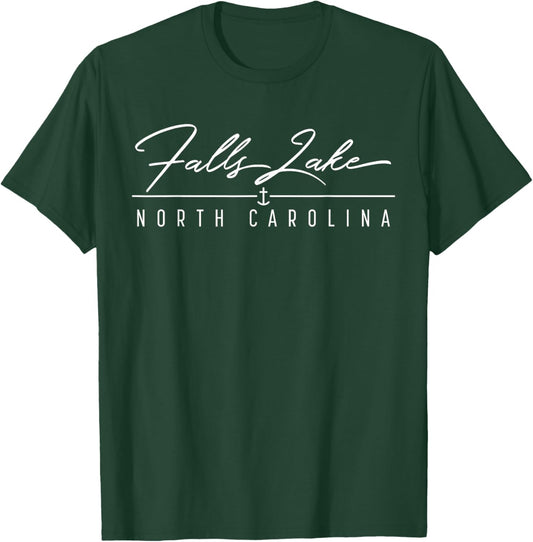Falls Lake NC T-Shirt - T-Shirt | Forest