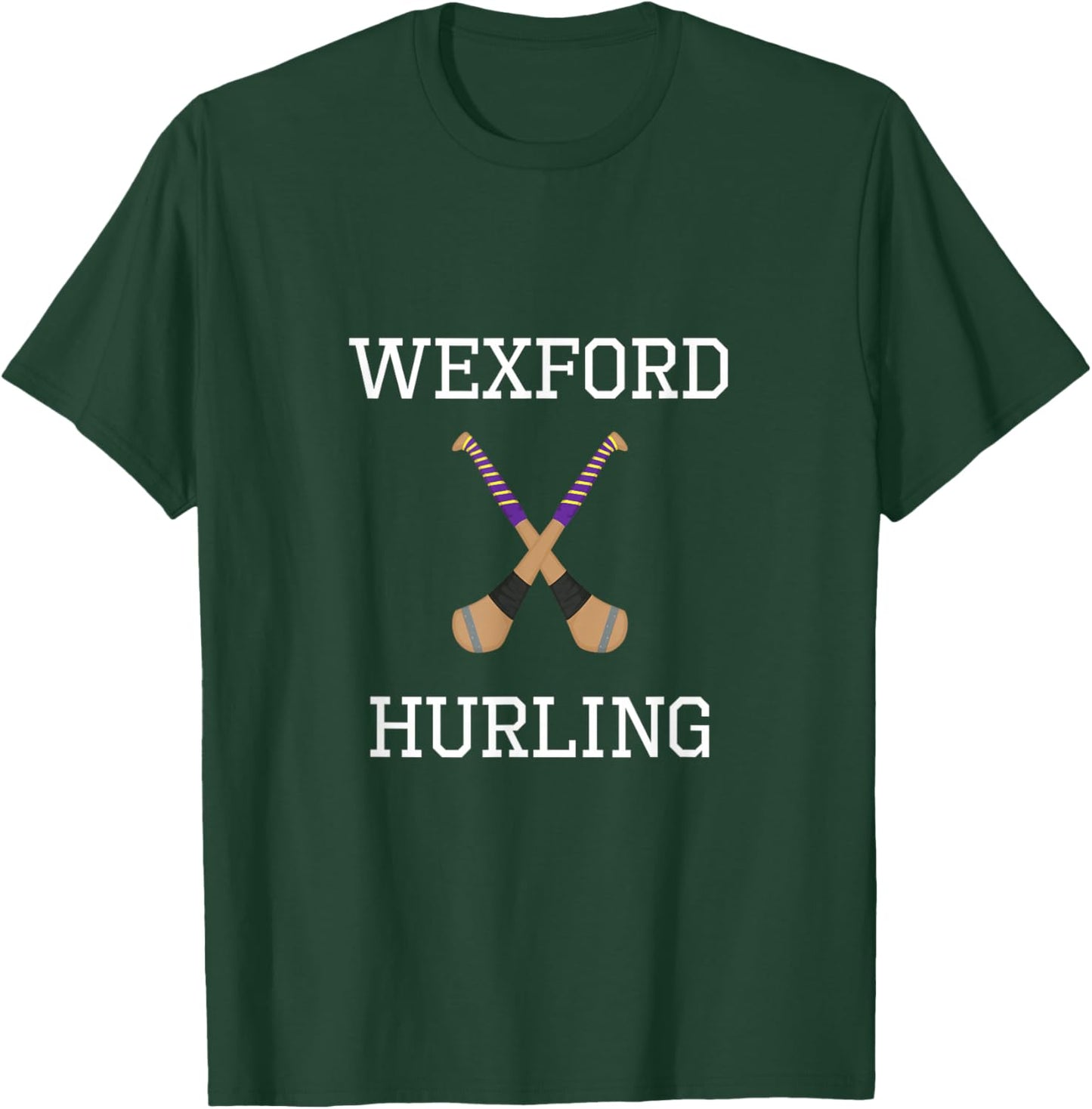 Wexford Hurling Irish County Ireland Hurling T-Shirt - T-Shirt | Forest