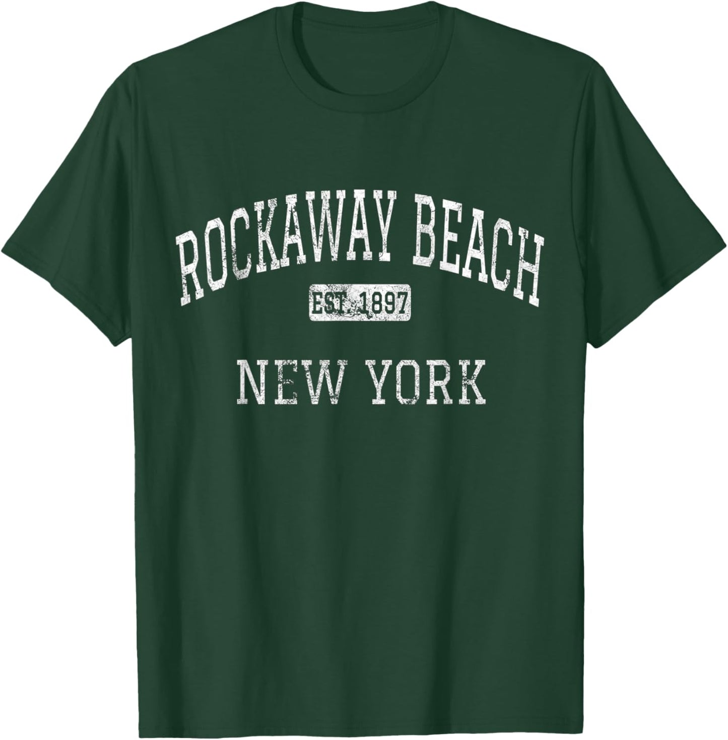 Rockaway Beach New York Queens NY Vintage Women Kids T-Shirt - T-Shirt | Forest
