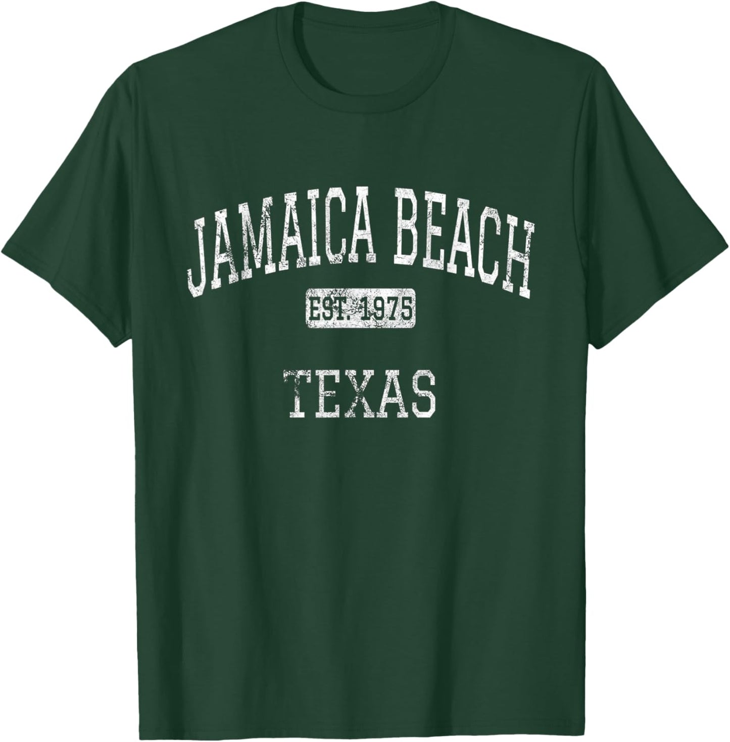 Jamaica Beach Texas TX Vintage Men Women Kids T-Shirt - T-Shirt | Forest