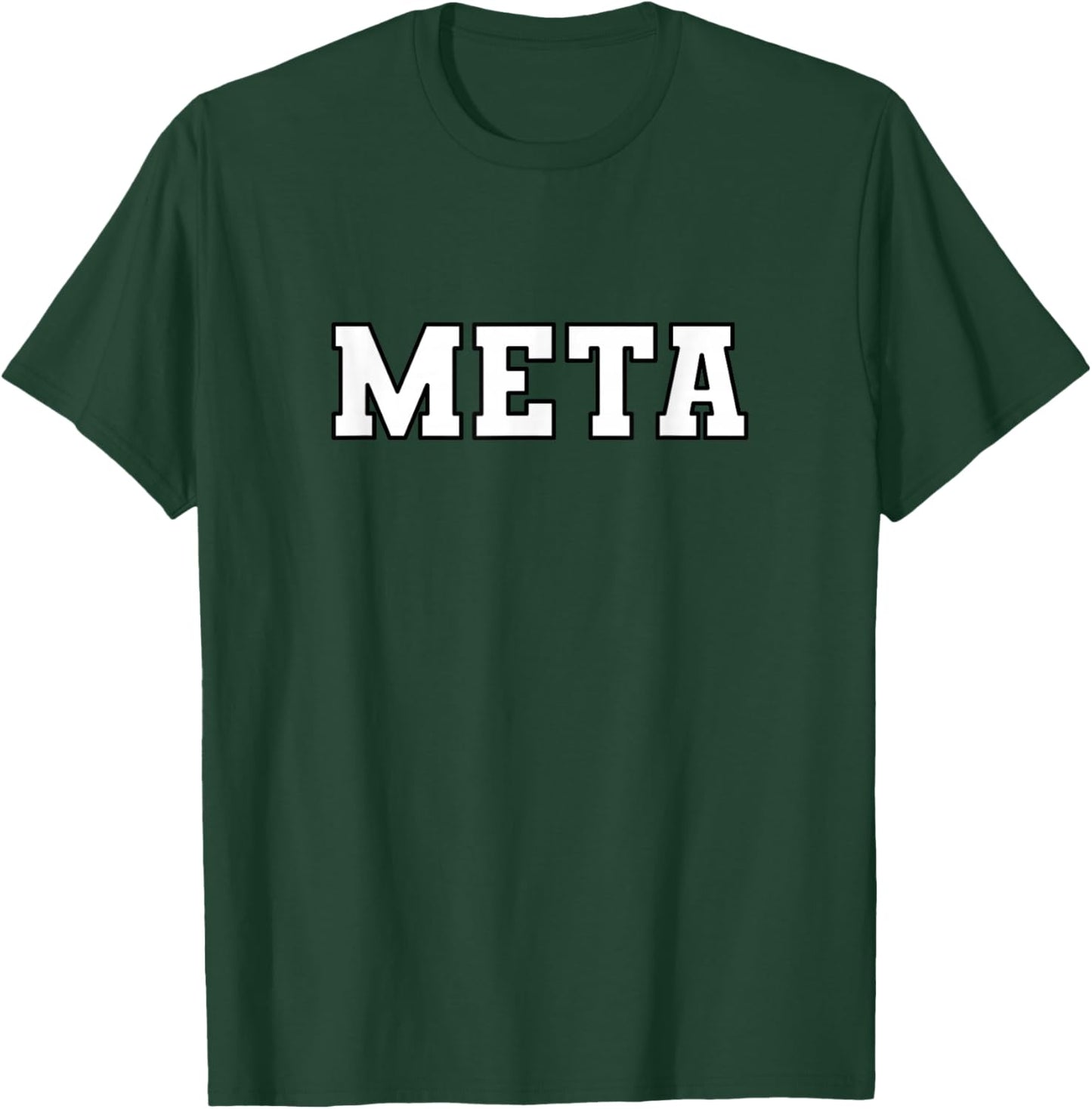 META Stock Symbol T-Shirt - T-Shirt | Forest