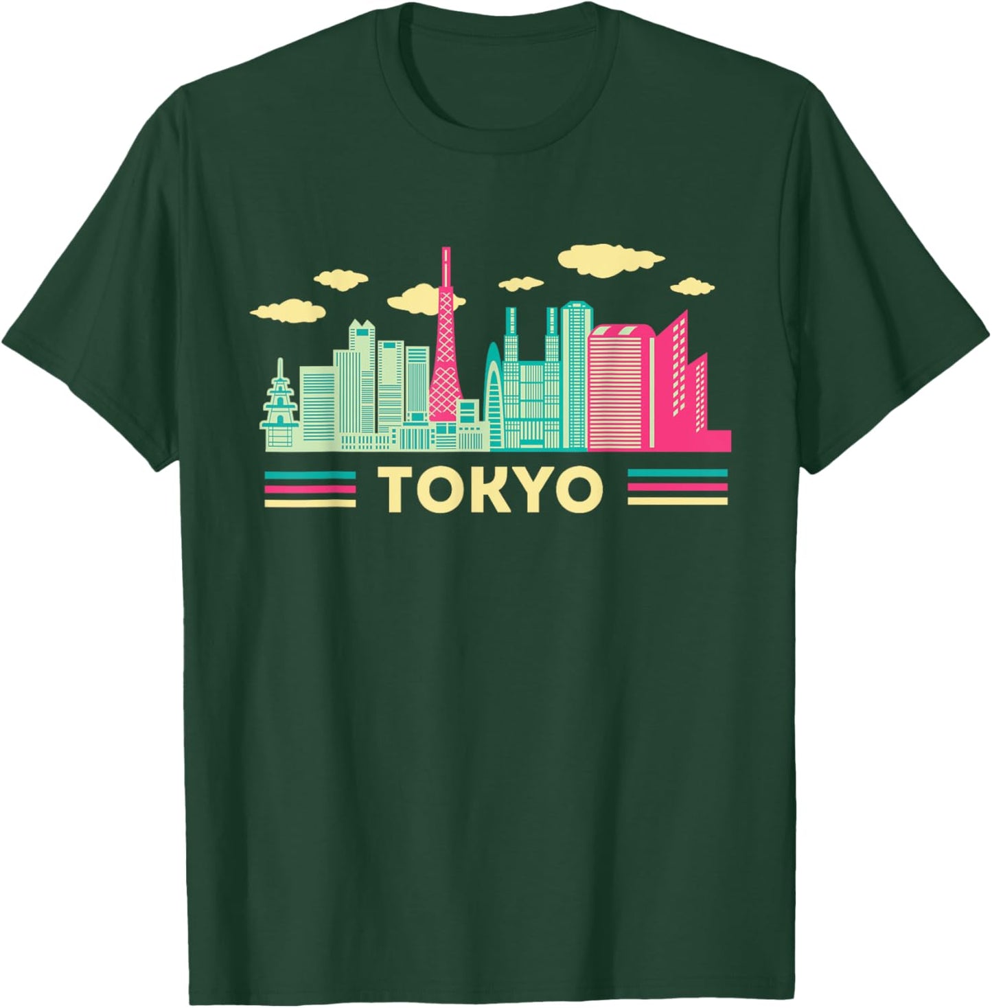 Tokyo Japanese T-Shirt - T-Shirt | Forest