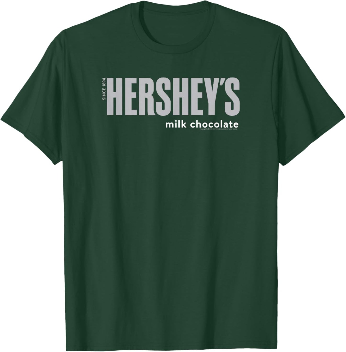Hershey's Milk Chocolate Candy Wrapper Logo T-Shirt - T-Shirt | Forest