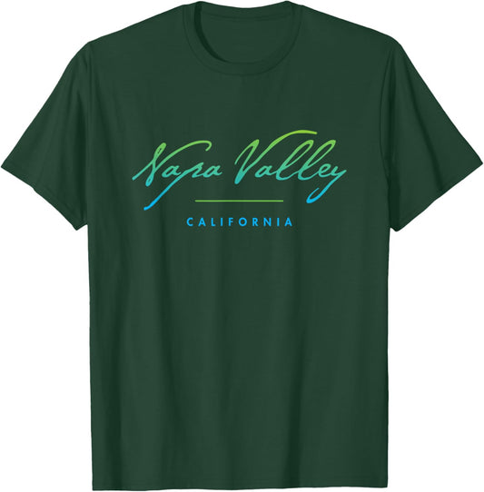 Napa Valley California T-Shirt - T-Shirt | Forest