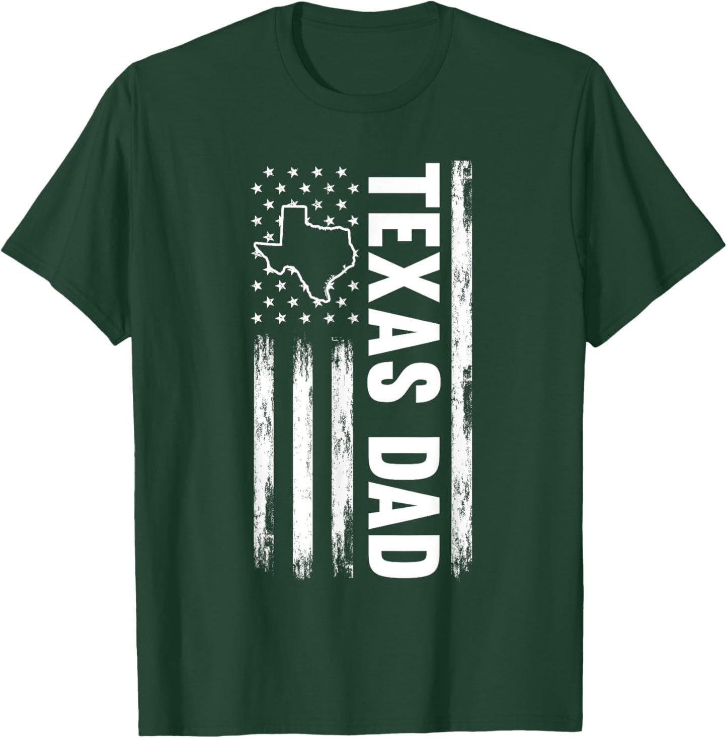 Texas Dad American State T-Shirt - T-Shirt | Forest
