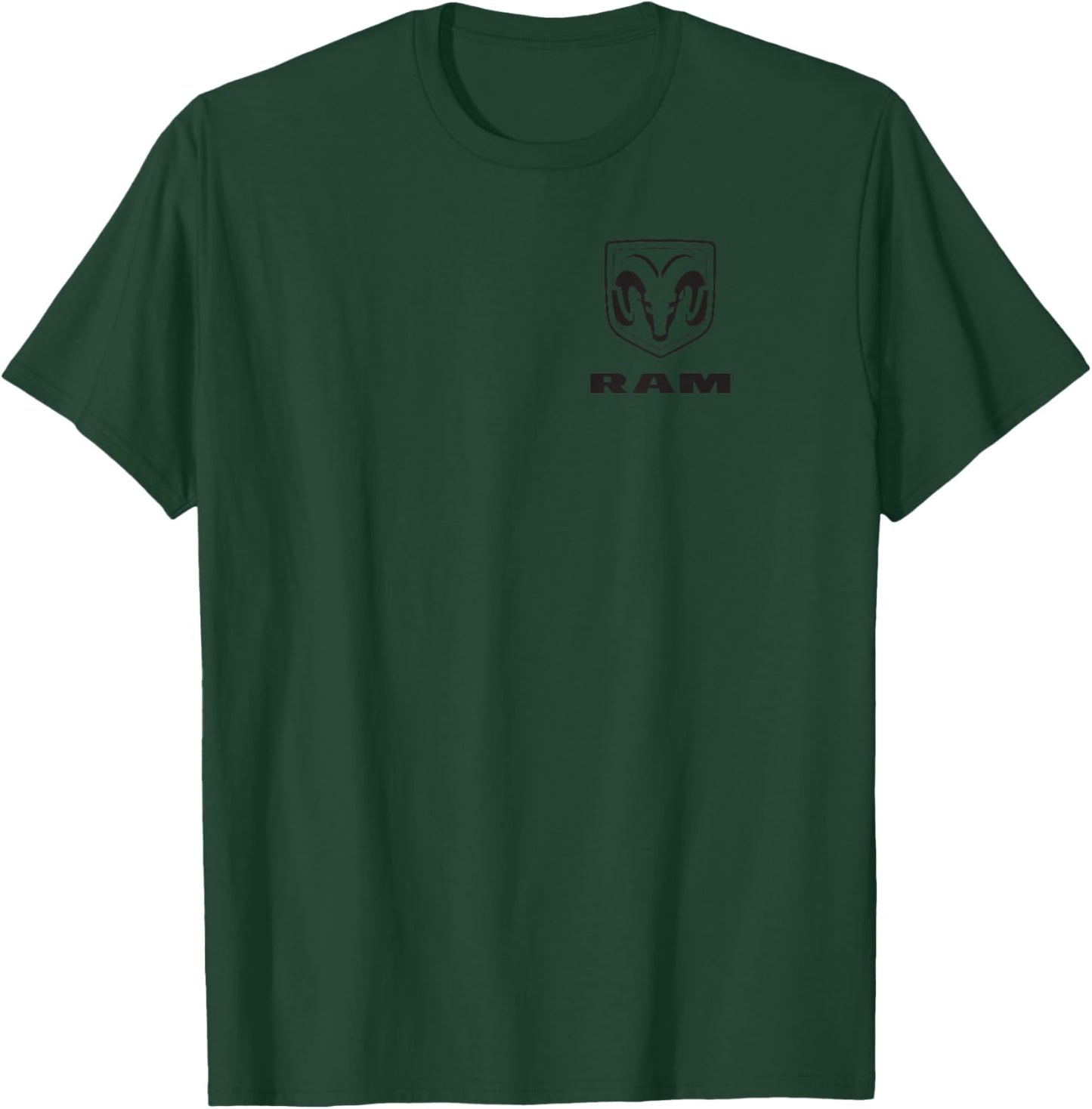 RAM Trucks An American Tradition (Front/Back Print) T-Shirt - T-Shirt | Forest