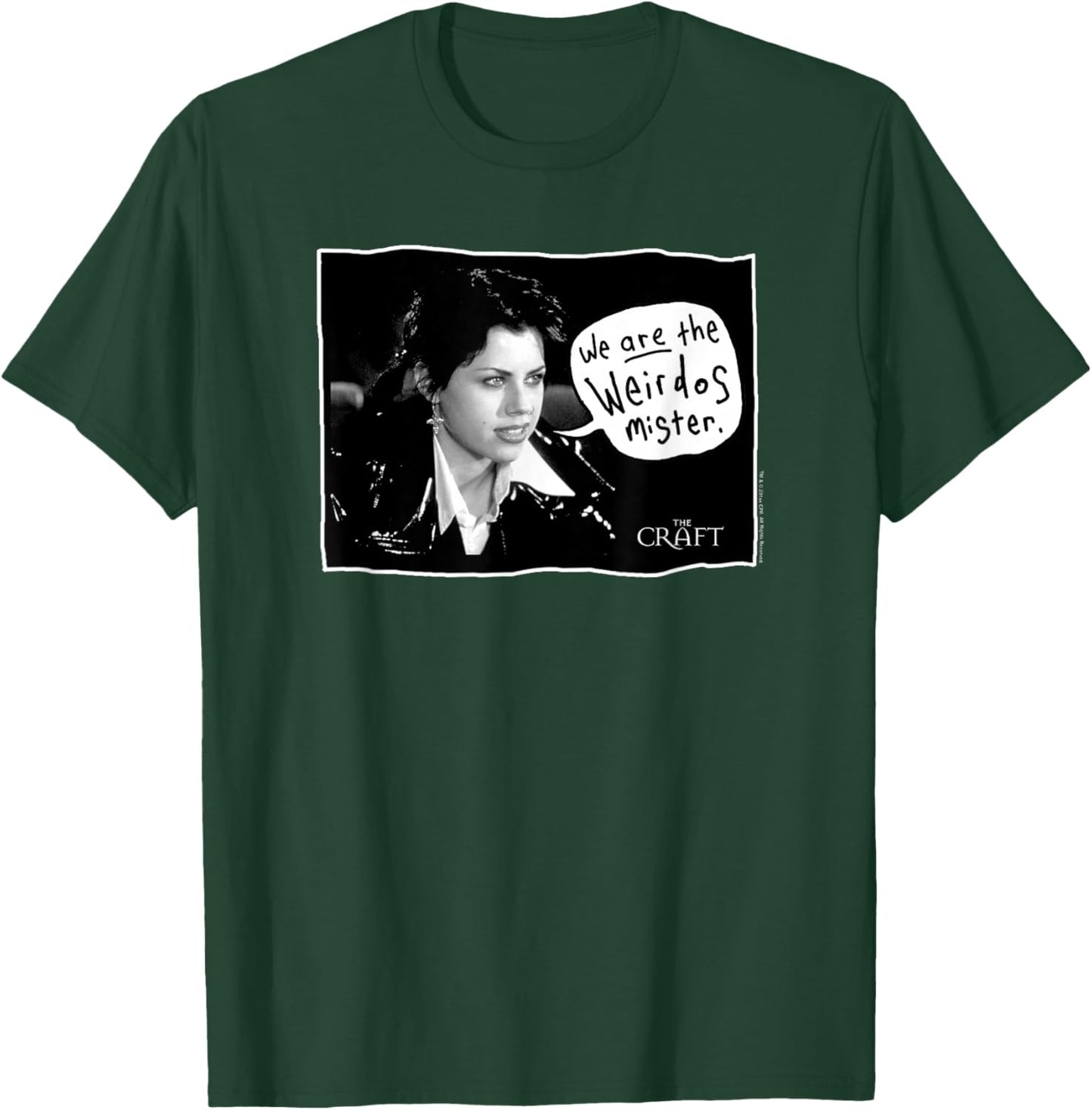 The Craft Nancy Handwritten Quote We Are the Weirdos Movie T-Shirt - T-Shirt | Forest