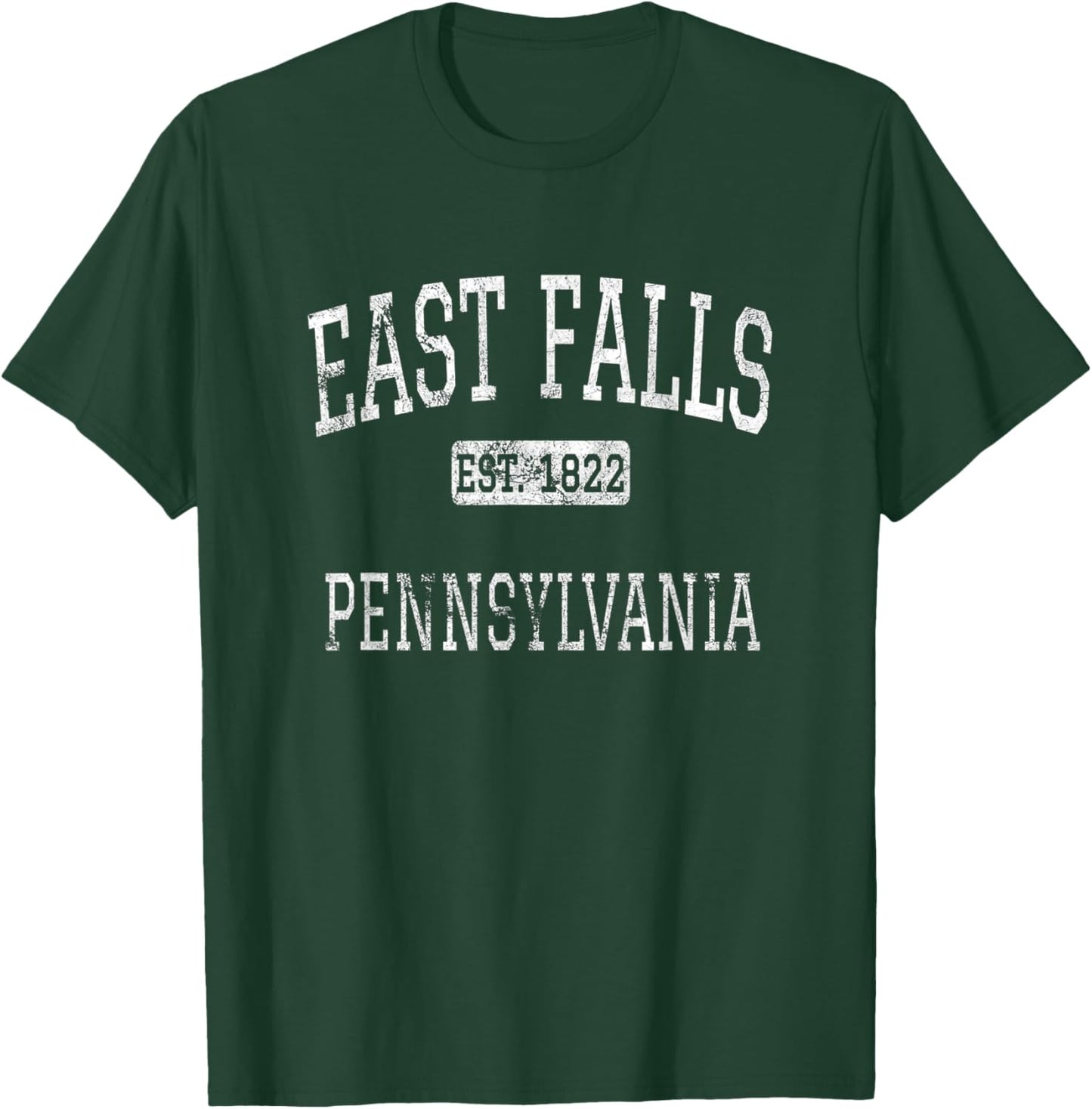 East Falls Pennsylvania Philadelphia PA Vintage T-Shirt - T-Shirt | Forest
