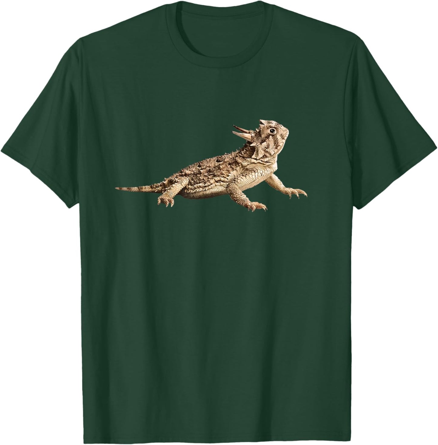 Horned Toad Portrait T-Shirt - T-Shirt | Forest