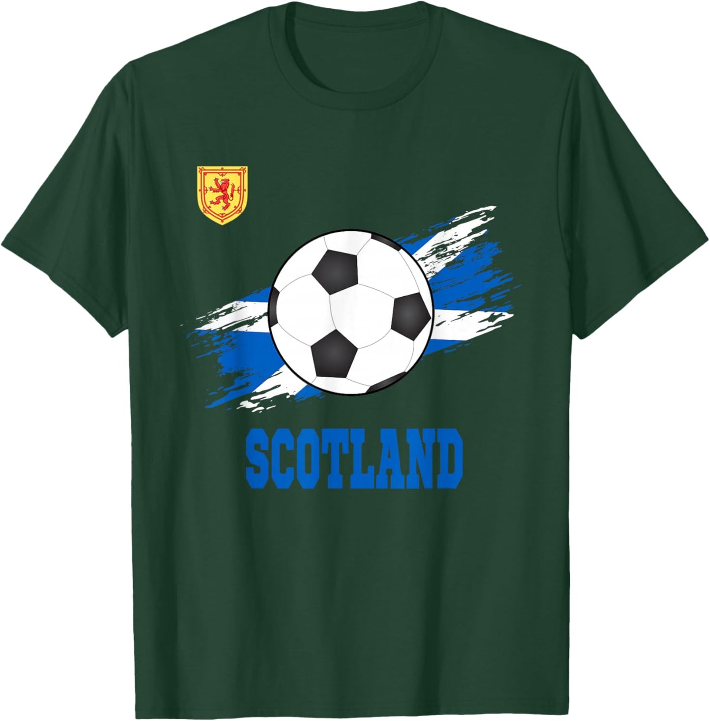 Scotland Soccer Scottish Football Scots Futbol T-Shirt - T-Shirt | Forest