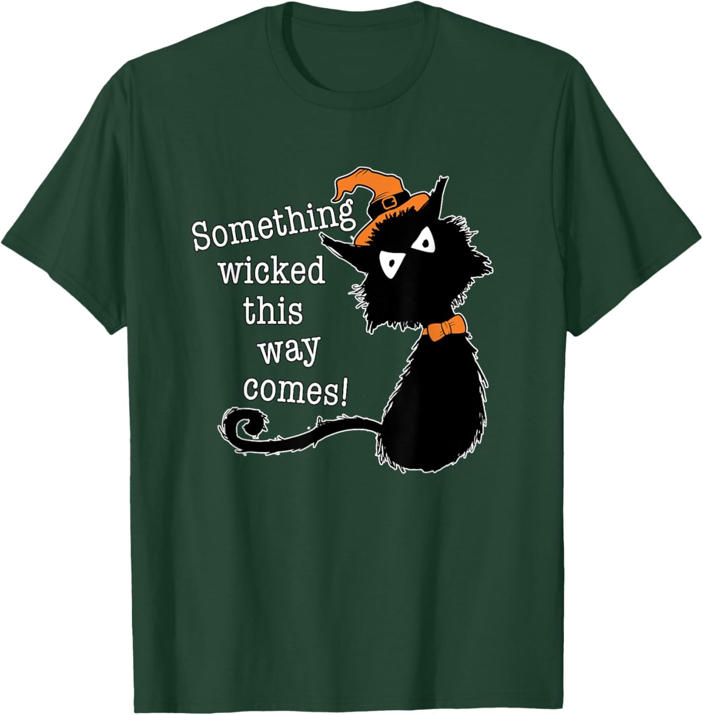 Funny Halloween Cat - Shakespeare Macbeth Quote T-Shirt - T-Shirt | Forest