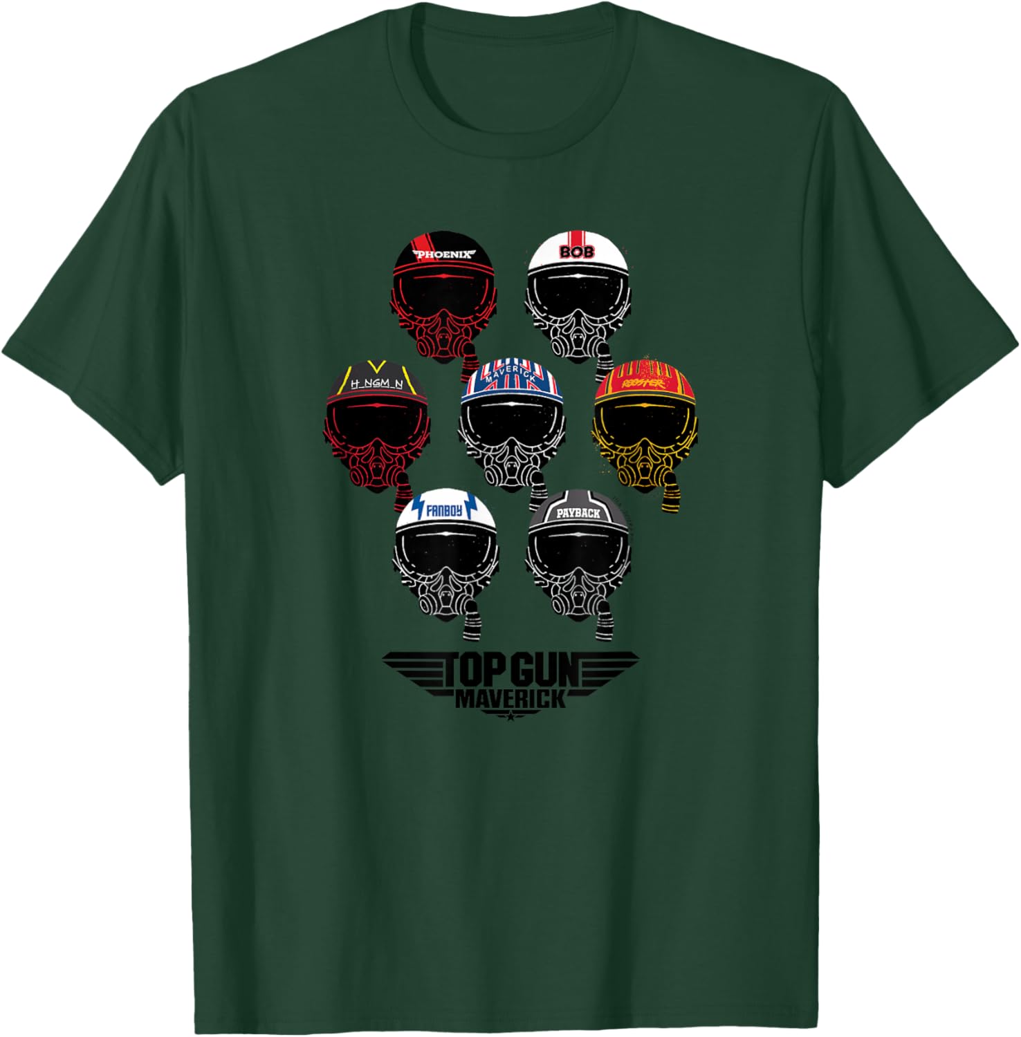 Top Gun: Maverick - Aviator Helmets T-Shirt - T-Shirt | Forest