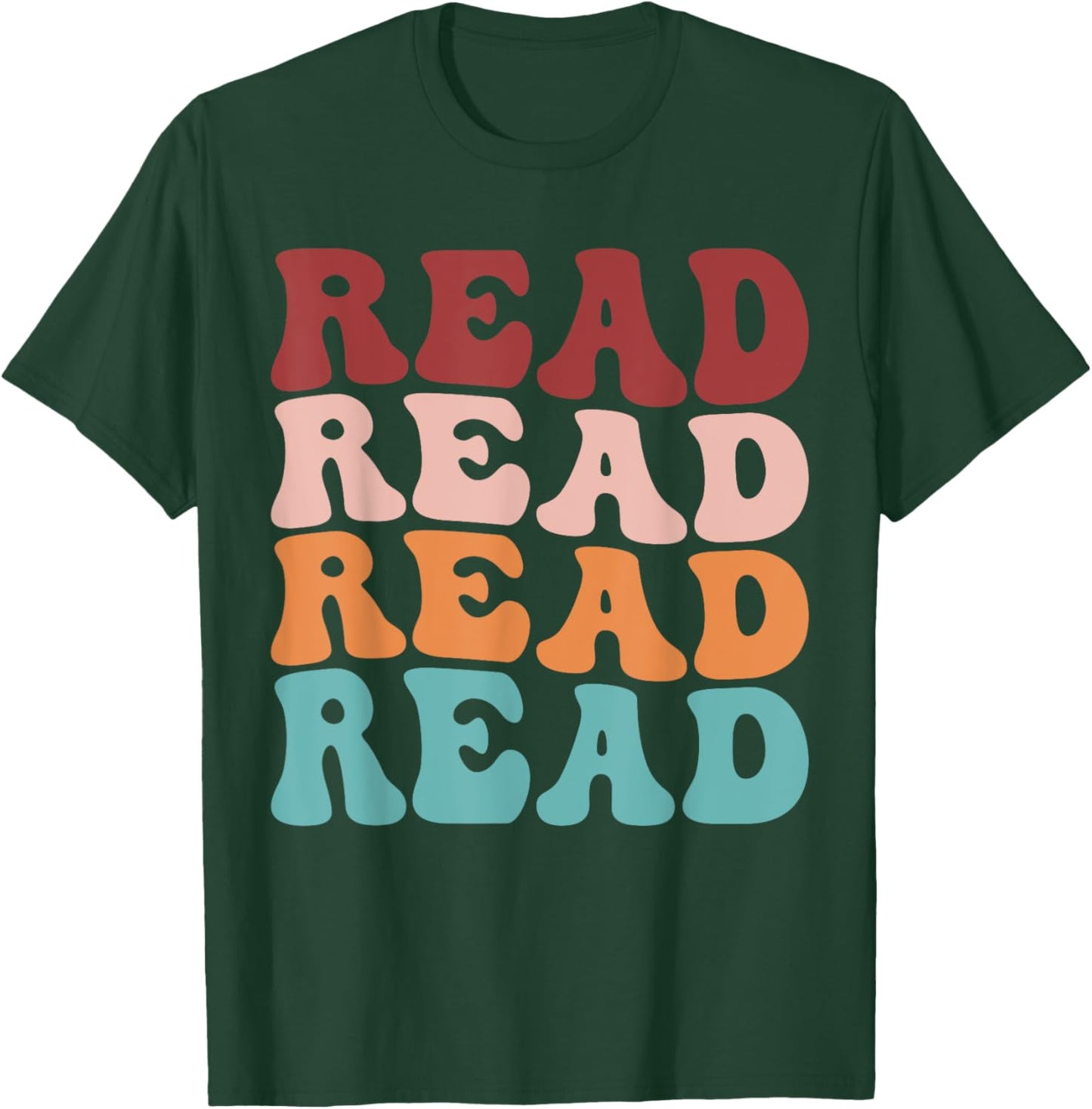 Read School Librarian Life Teacher Reading Read Graphic T-Shirt - T-Shirt | Forest