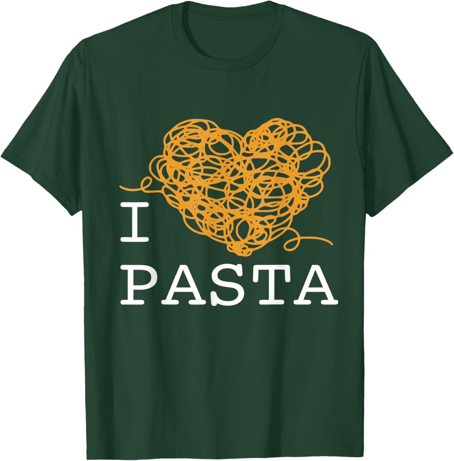 I Heart Pasta T-Shirt - T-Shirt | Forest